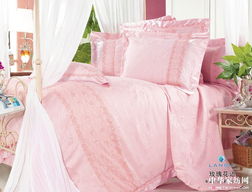 藍絲羽家紡 玫瑰花語八件套，匠心織就的浪漫家居藝術